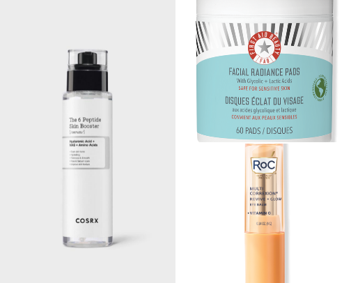 Ageless Glow: Skincare Must-Haves for Mature Skin cover photo collage