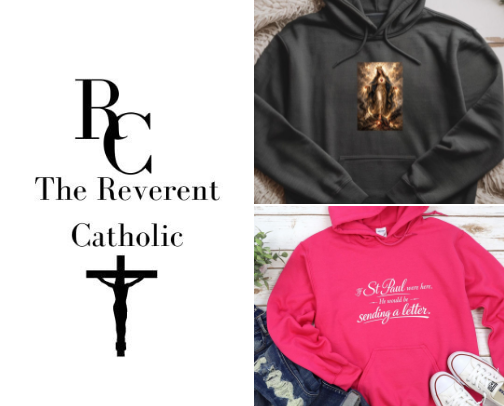 Catholic Apparel That Boldly Shares Your Faith cover photo collage