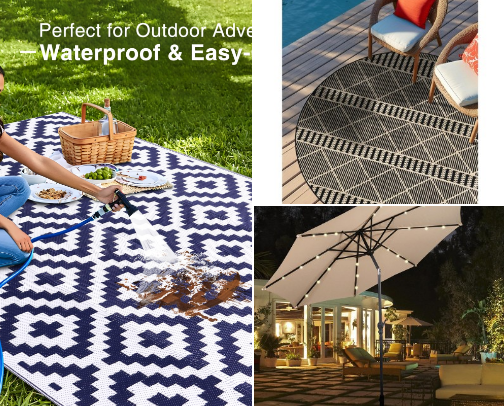 Outdoor aesthetics cover photo collage