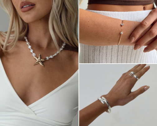 Affordable Jewelry cover photo collage