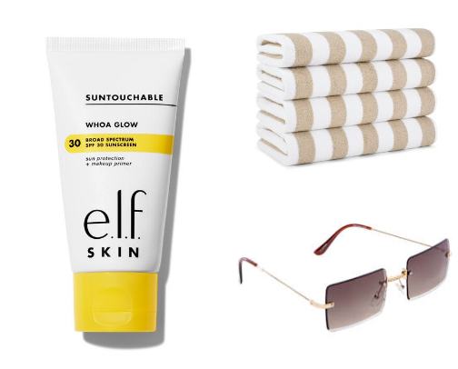 Summer essentials cover photo collage