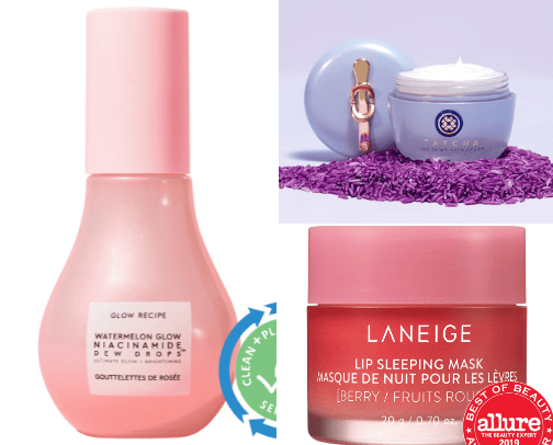 Skin care cover photo collage