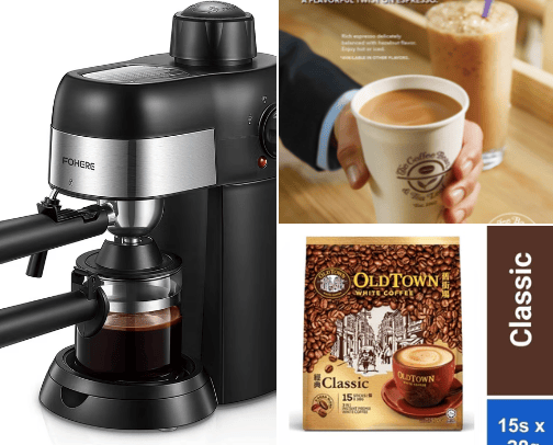 Coffee and Tea cover photo collage