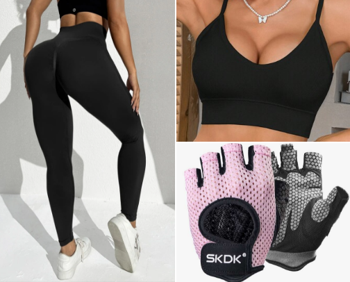 Shein Fitness Faves: Slay Your Workouts! cover photo collage