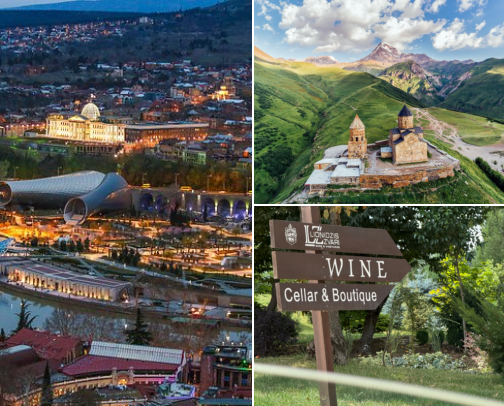 🇬🇪 Georgia Travel Guide — Start Here cover photo collage