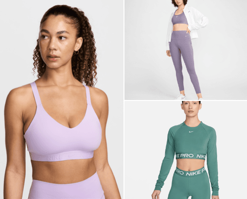Women workout/gym cover photo collage