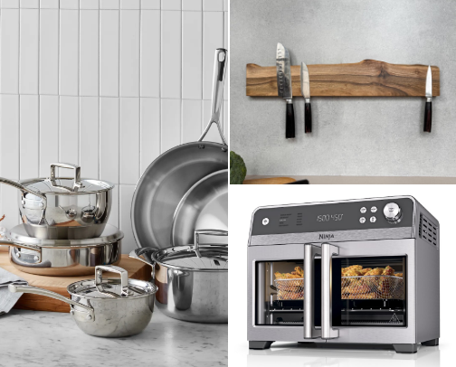 My Dream Kitchen Edit: Must-Have Appliances & Tools cover photo collage