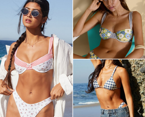 Women's Swimwear + Bikinis cover photo collage