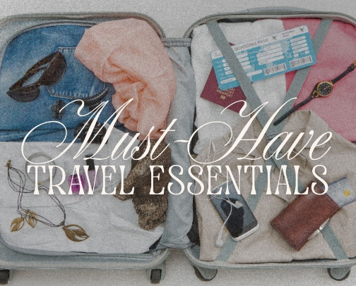 Travel Made Easy: Travel Essentials cover photo collage