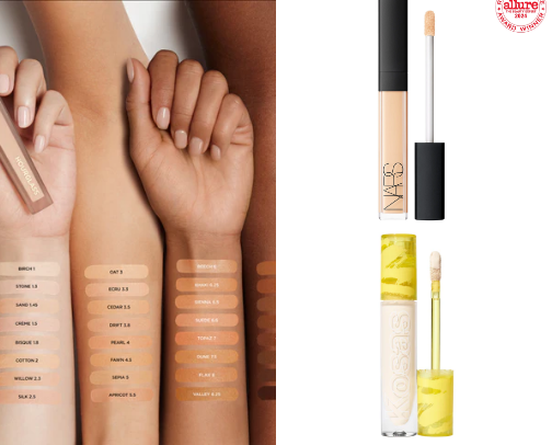 Perfect concealers cover photo collage