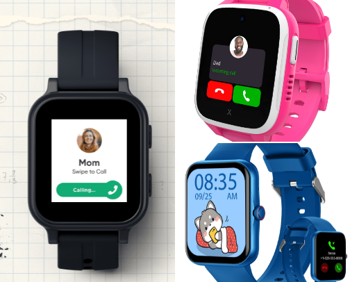 Kids Smart Watches cover photo collage