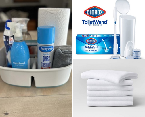 The deep reset: my favorite cleaning products for deep cleans cover photo collage