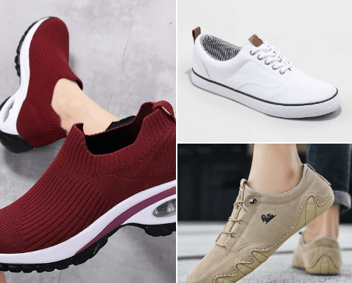 Stylish Shoes cover photo collage
