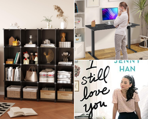 Cozy Small Space Ideas: Dorm & Home Office Organization + Decor cover photo collage