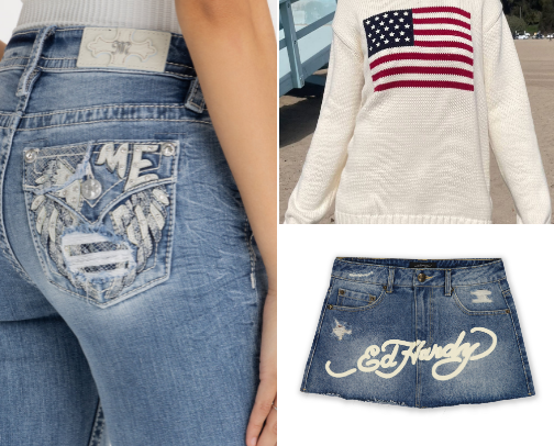 Clothes cover photo collage