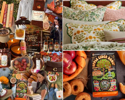 A Gilmore Girl’s Guide To Fall 🍁☕️🍂 cover photo collage