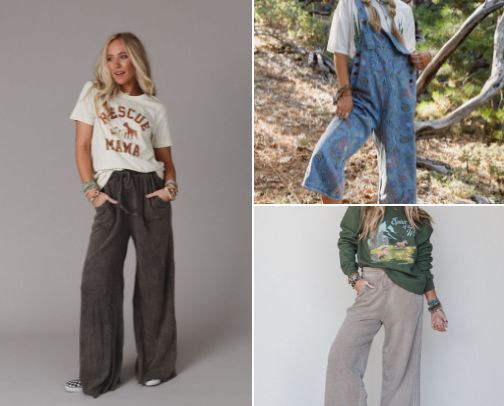 Barefoot in Fall Outfits - cozy up next to the fire fits cover photo collage