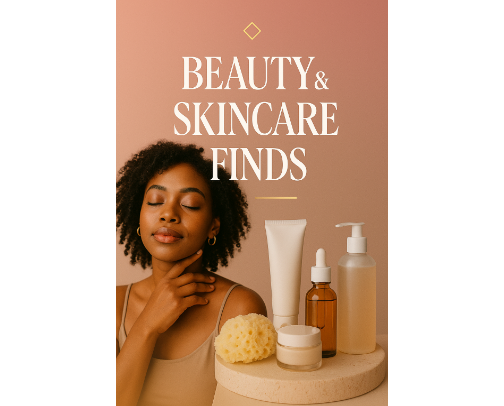 Beauty & SkinCare Finds cover photo collage
