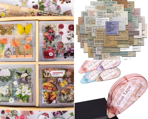 Scrapbooking & Junk Journaling 💗 cover photo collage