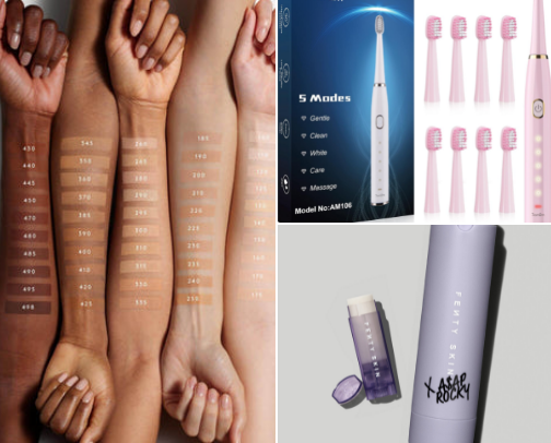 My favorite beauty recs cover photo collage