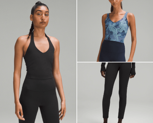 Lululemon Favs cover photo collage