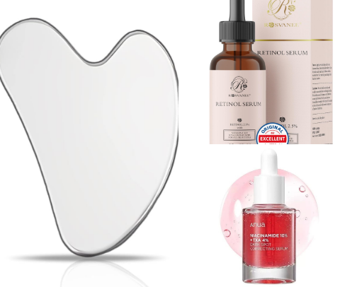 Glow Up On A Budget cover photo collage