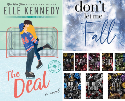 My favorite book recs cover photo collage