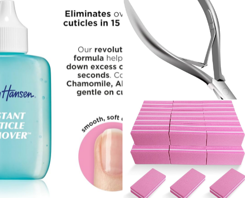 Best nail products for beginners!! cover photo collage