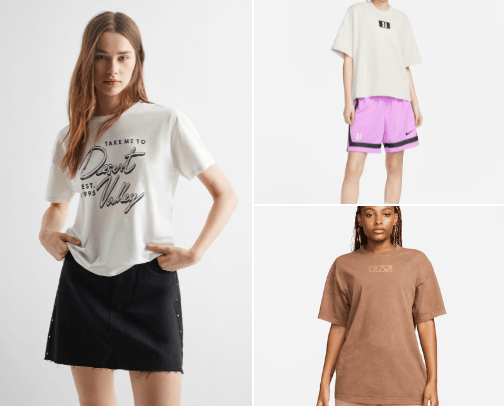 women t-shirt cover photo collage