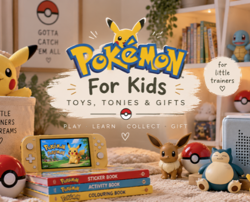 Pokémon For Kids - Toys, Tonies & Gifts cover photo collage