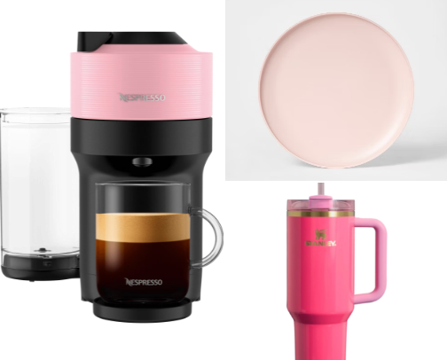 Pink Finds cover photo collage