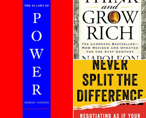 My Go-To Self-Help Books cover photo collage