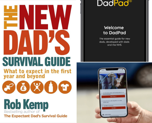 Midwife recommendations for first time dads cover photo collage