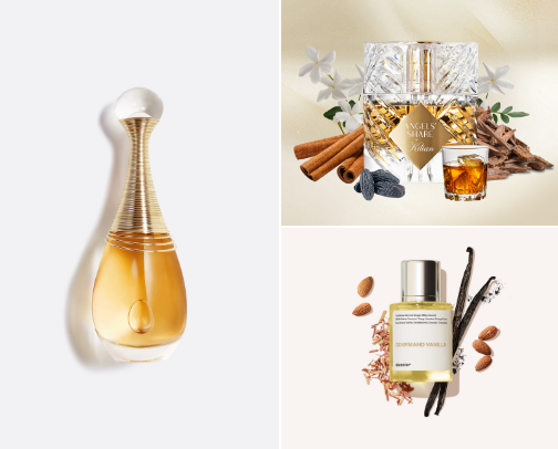 Fave scents 😍 cover photo collage