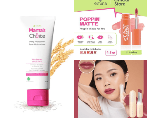 Safe cosmetics for pregnant women cover photo collage
