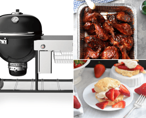 Bbq for the summer cover photo collage