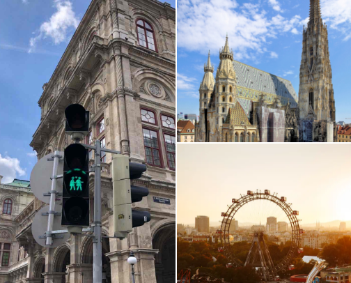 Vienna tips🎠 cover photo collage