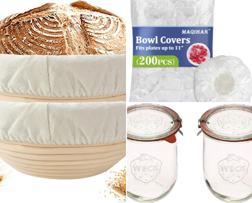 Sourdough essentials!! cover photo collage