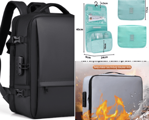 Essential Gear for Effortless Travel: Simple Solutions for Every Journey" cover photo collage