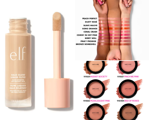 My Go-To Drug Store Makeup Faves cover photo collage