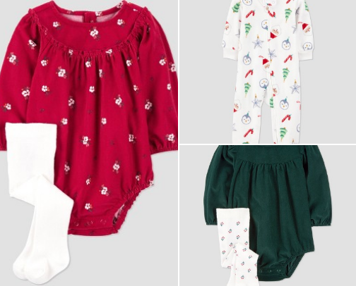 Target Christmas Baby Finds cover photo collage