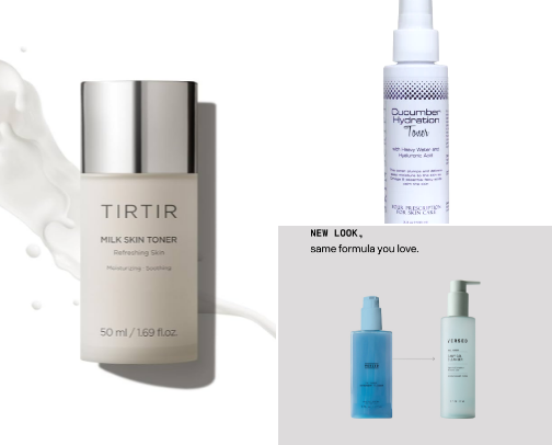 Skin care faves cover photo collage