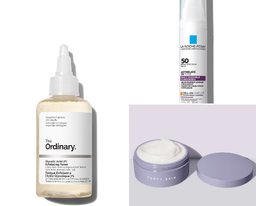 Skin Care cover photo collage
