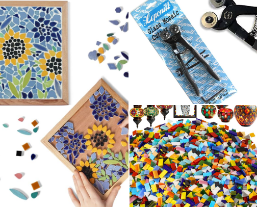 Mosaic Art Starter Kit Essentials: Top Amazon Picks for Central Florida Crafters cover photo collage