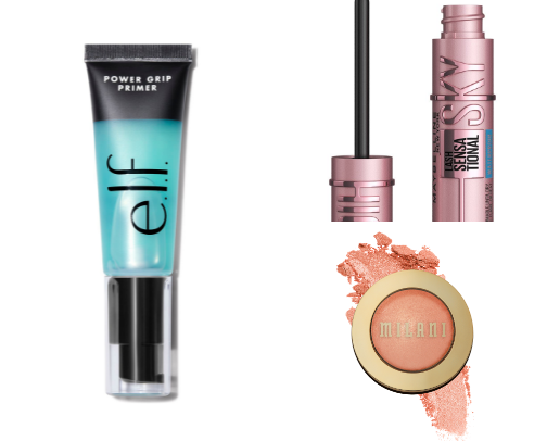 Best drugstore makeup cover photo collage