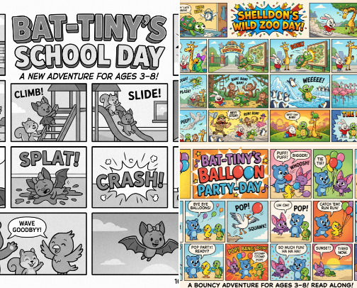 ✨ Welcome to the Ultimate Kids' Digital Art & Instant Entertainment Hub! ✨ cover photo collage