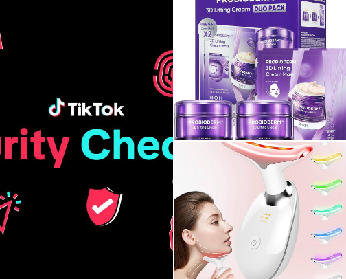 Skin care cover photo collage