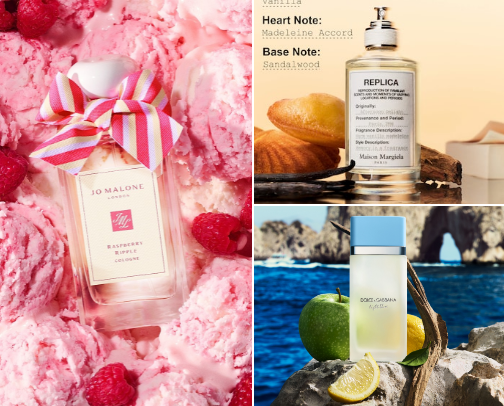 All things fragrance ❤️ cover photo collage