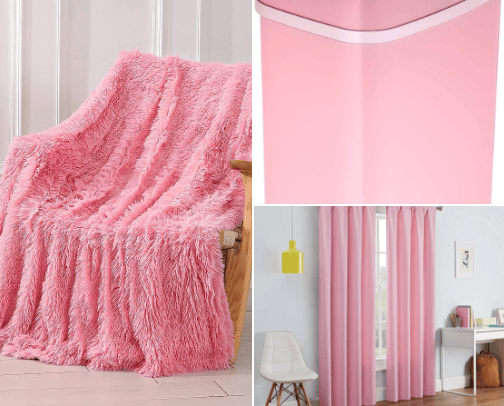 Cozy Corners: Pink cover photo collage