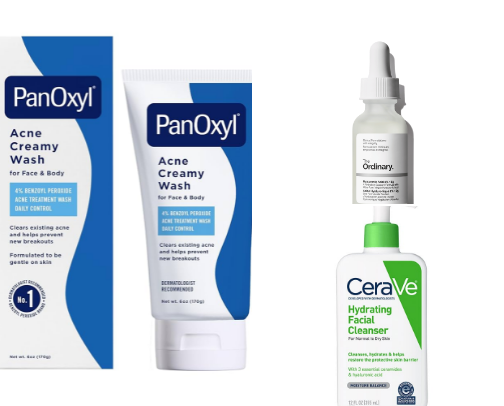 Skincare Recs for the Dry Skin Girlies cover photo collage